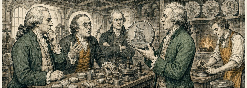 Editorial illustration: The dollar gets a job