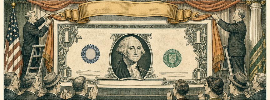 Editorial illustration: The motto arrives